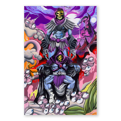 Gianni Lee X Skeletor Artist Print