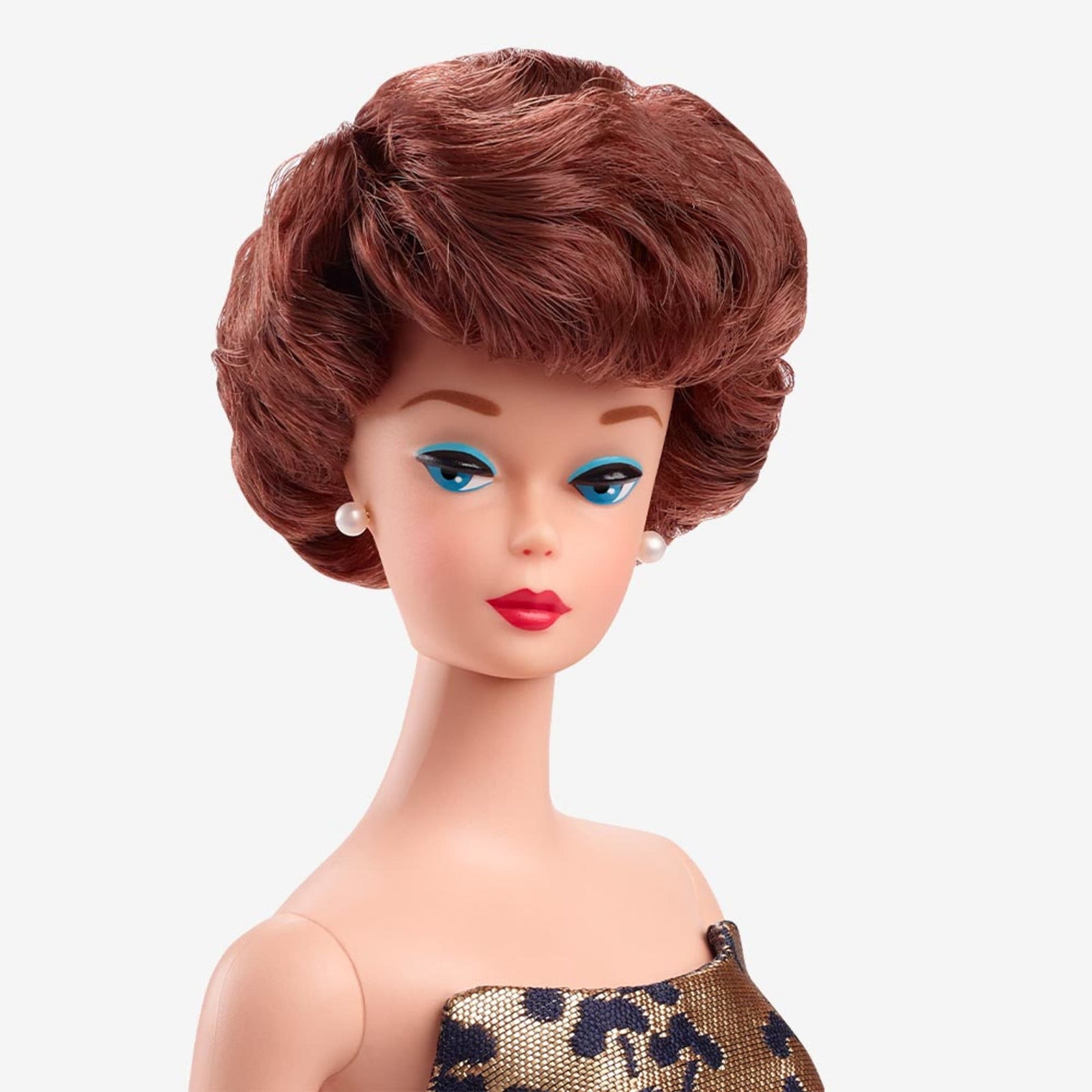 1961 Brownette Bubble Cut Barbie Doll Reproduction