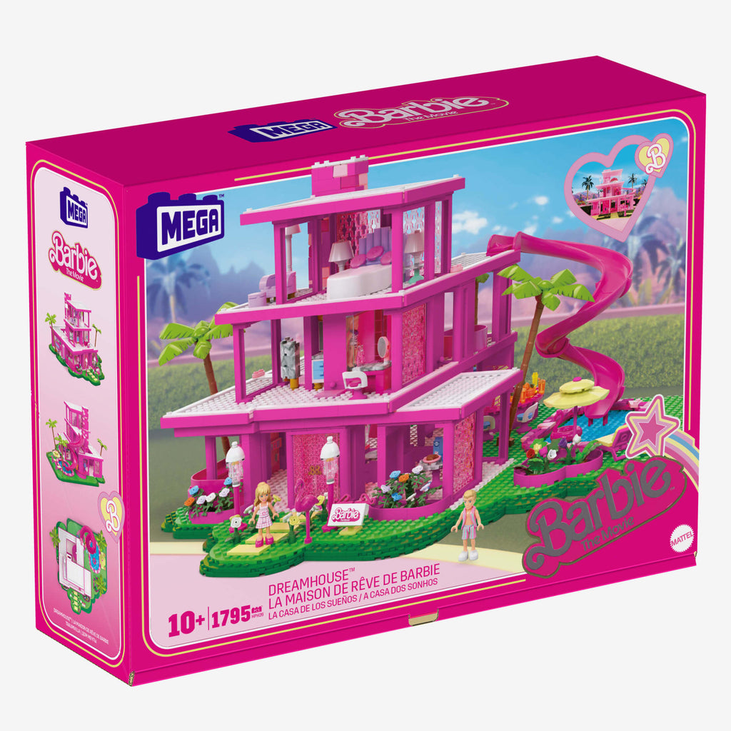 MEGA Barbie The Movie Replica DreamHouse Building Kit – Mattel