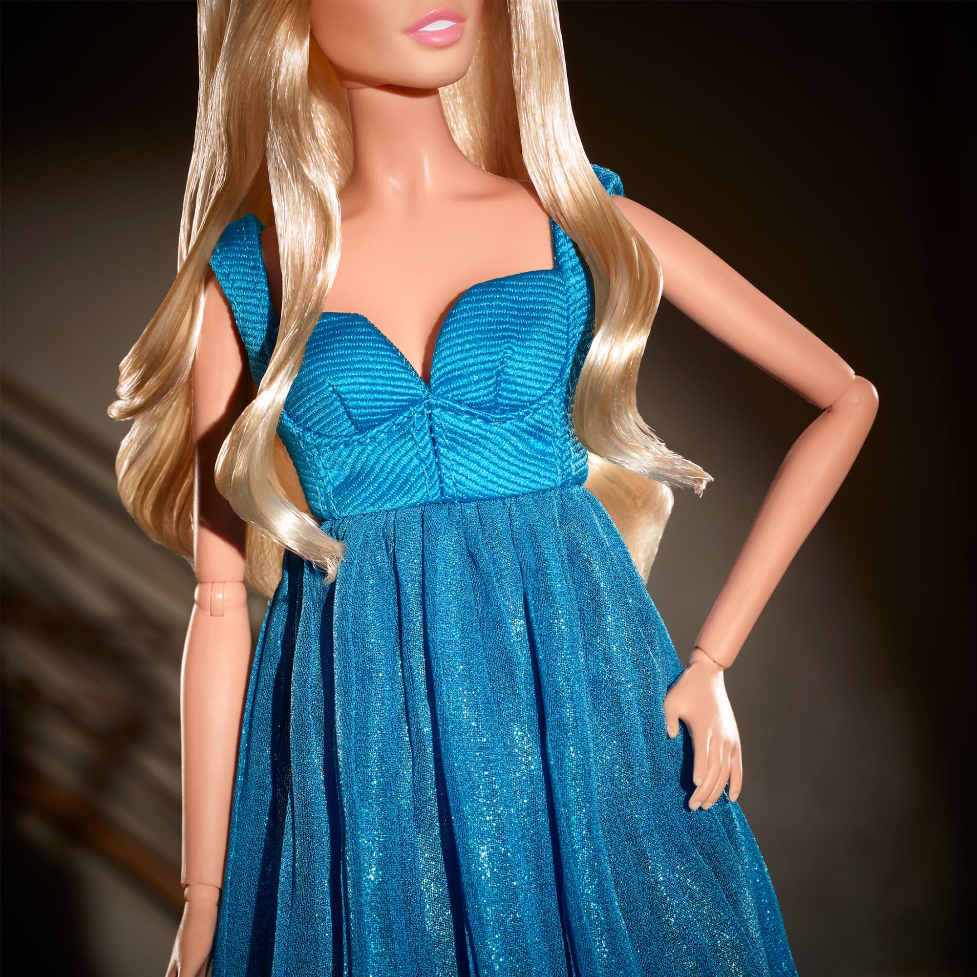 Barbie Supermodel Claudia Schiffer Doll in Versace Gown