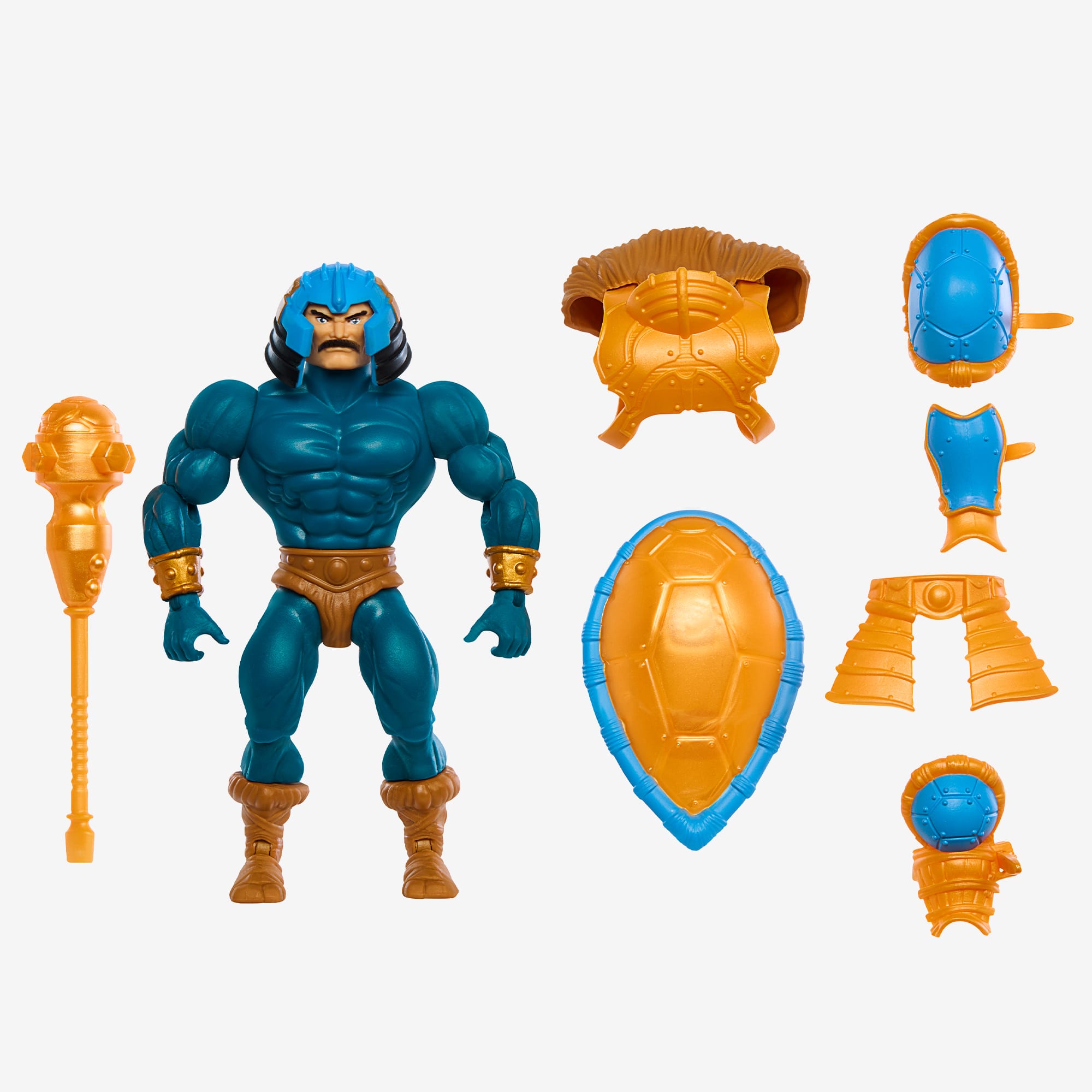 Masters of the Universe Origins Turtles of Grayskull Man-At-Arms Action ...