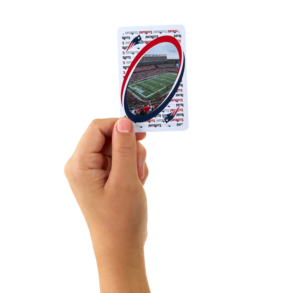 UNO Fandom NFL New England Patriots Game Deck