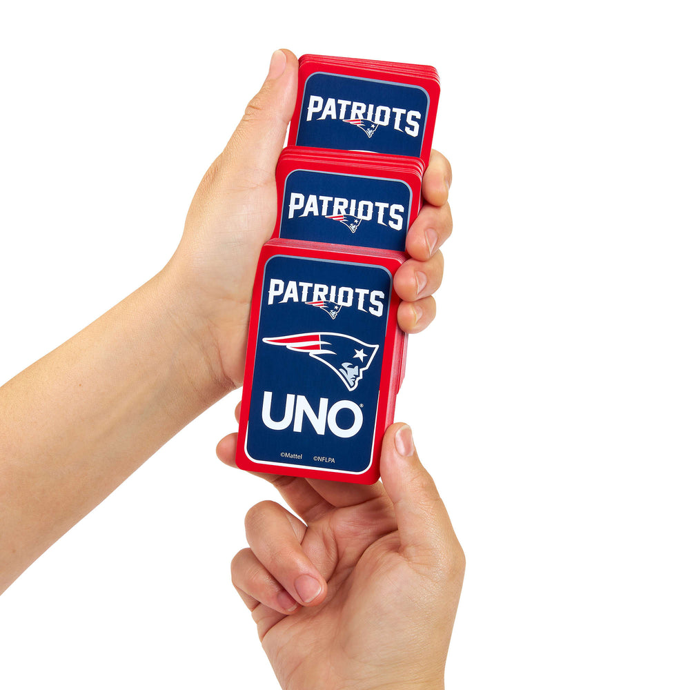 UNO Fandom NFL New England Patriots Game Deck