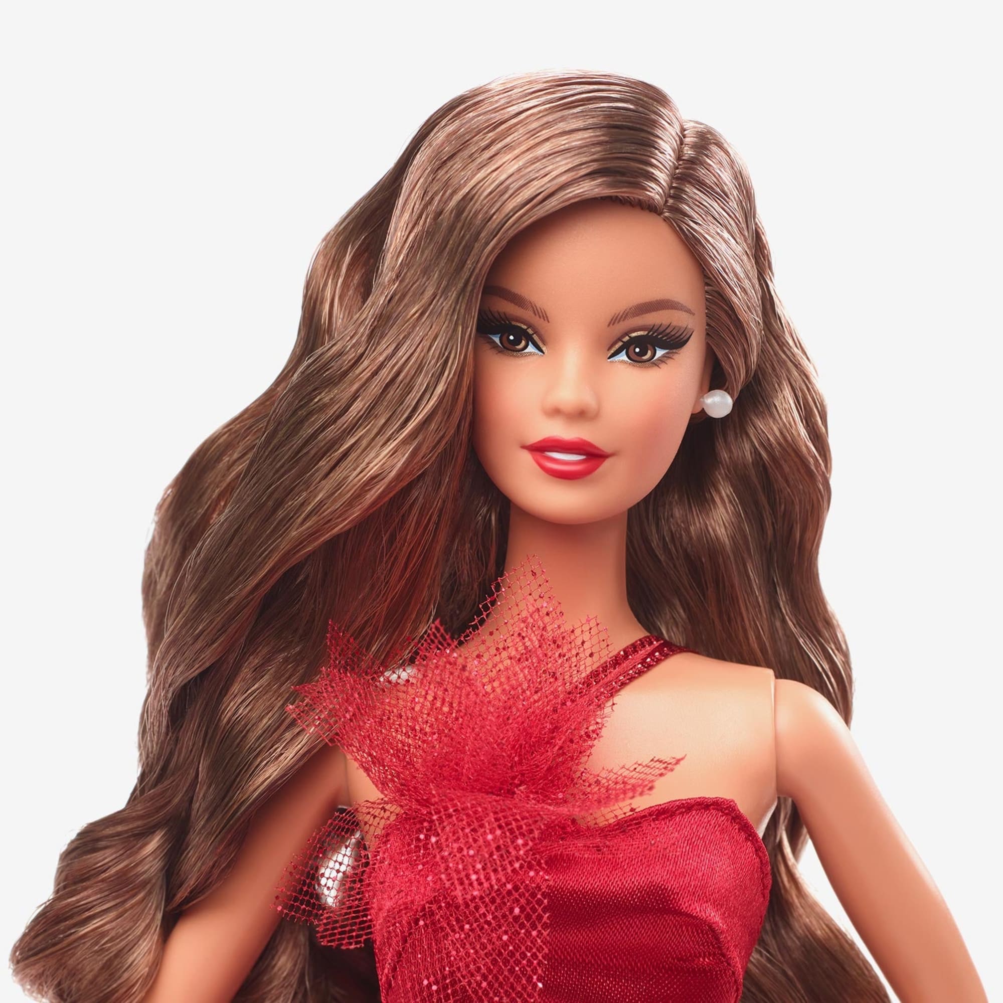 2022 Holiday Barbie, LightBrown Hair Mattel Creations
