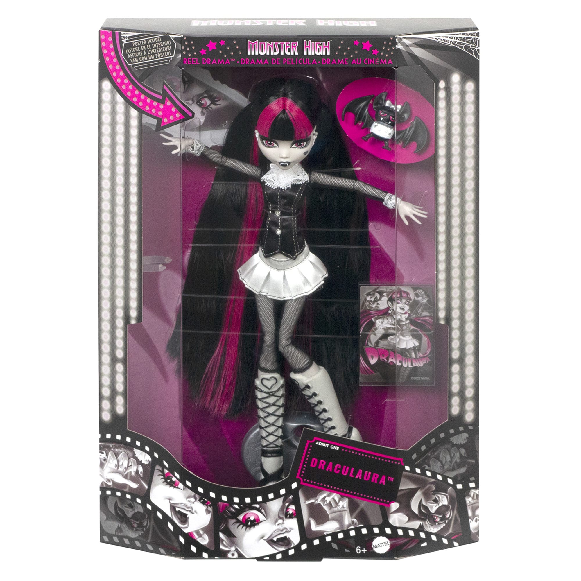 Monster High Reel Drama Frankie Stein Doll