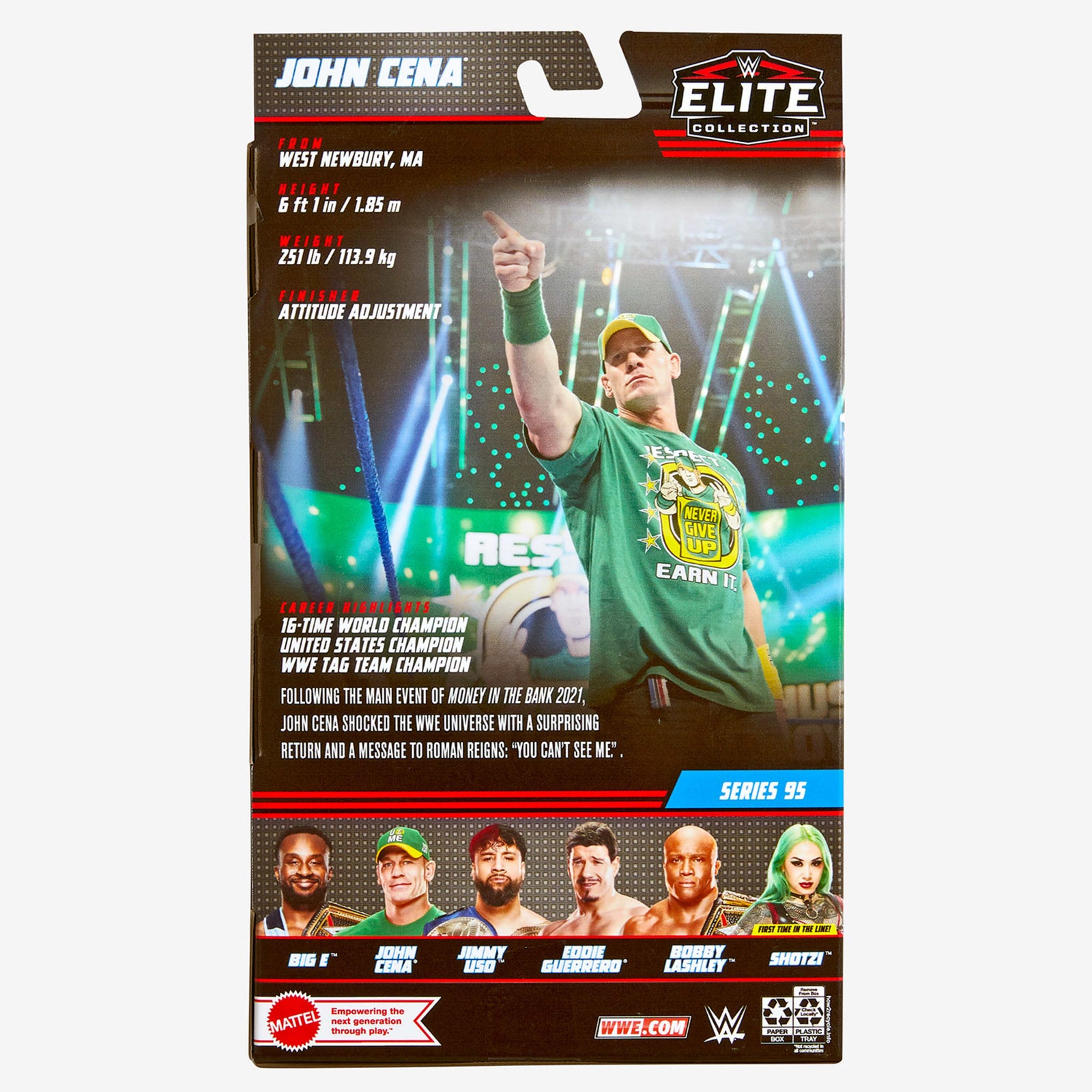 WWE John Cena Elite Collection Action Figure
