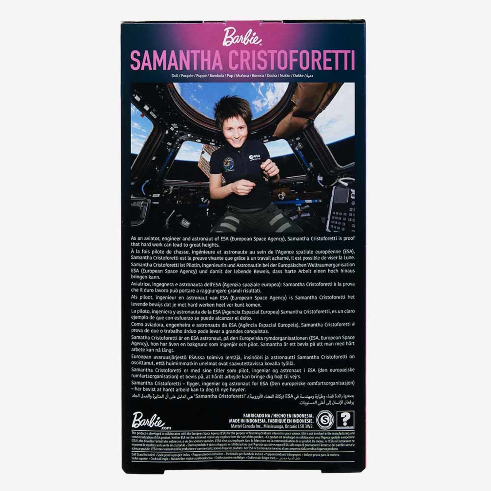 Samantha Cristoforetti Barbie Doll