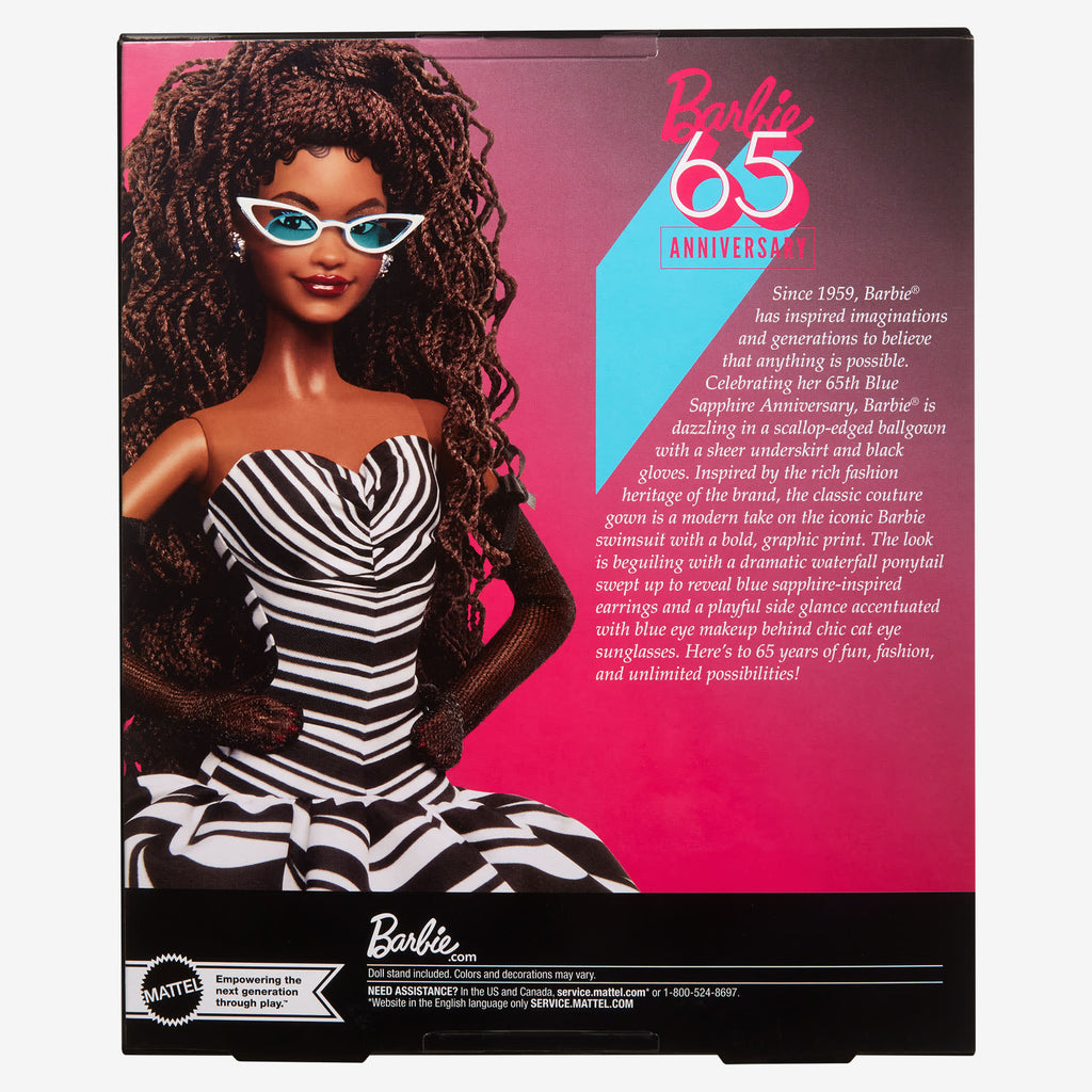 Brunette 65th Anniversary Barbie Doll | Mattel Creations