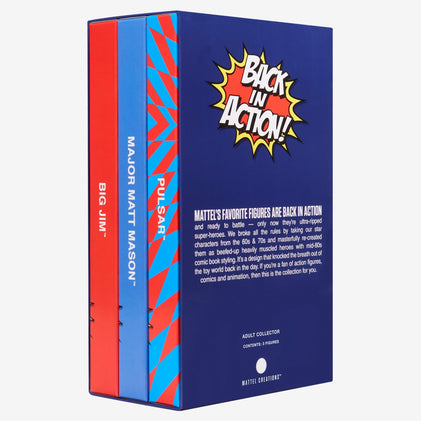 Back in Action! Major Matt Mason Big Jim & Pulsar Figures