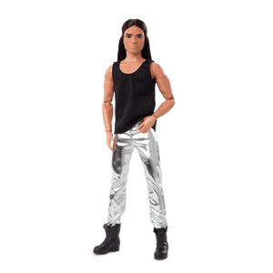Barbie Looks Doll (Ken Doll Long Brunette Hair)