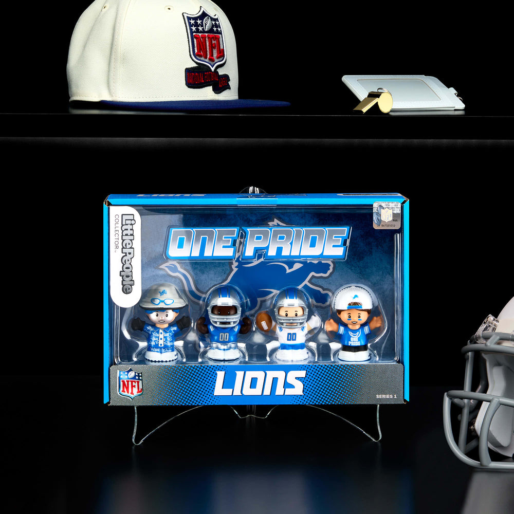 Little People Collector x NFL Detroit Lions Set