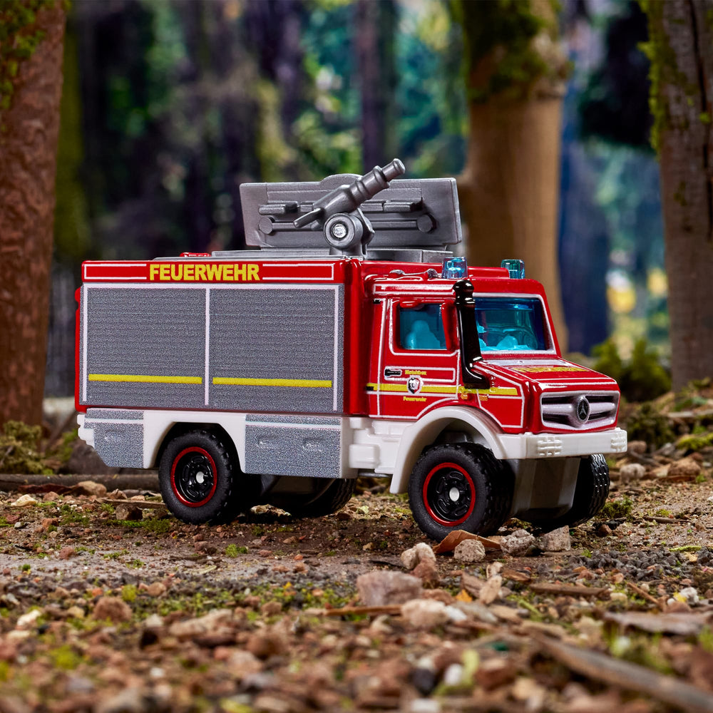 Matchbox Collectors Mercedes-Benz Unimog Fire Truck Mattel Creations