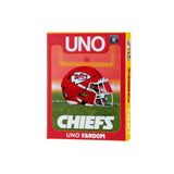 UNO Fandom NFL Kansas City Chiefs Game Deck