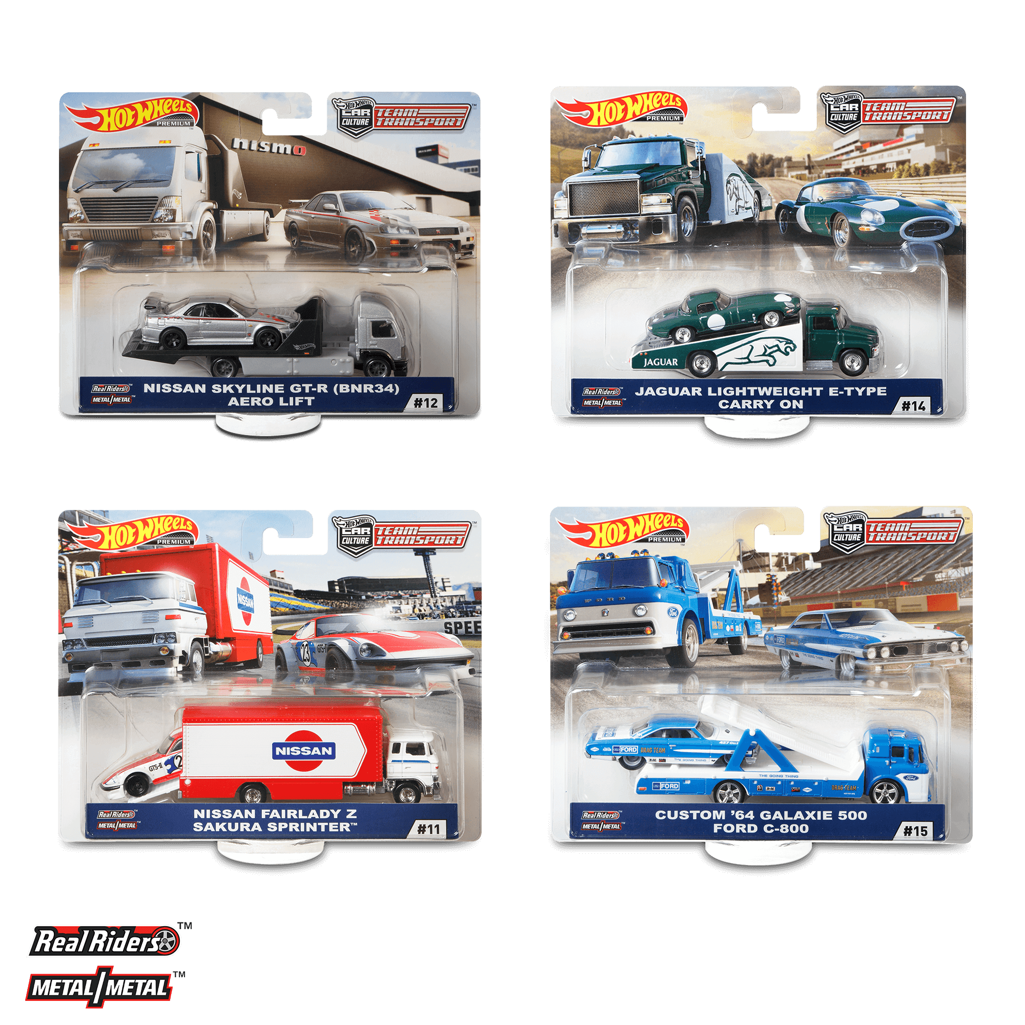2019 Hot Wheels Team Transport F (Case-pack of 4)