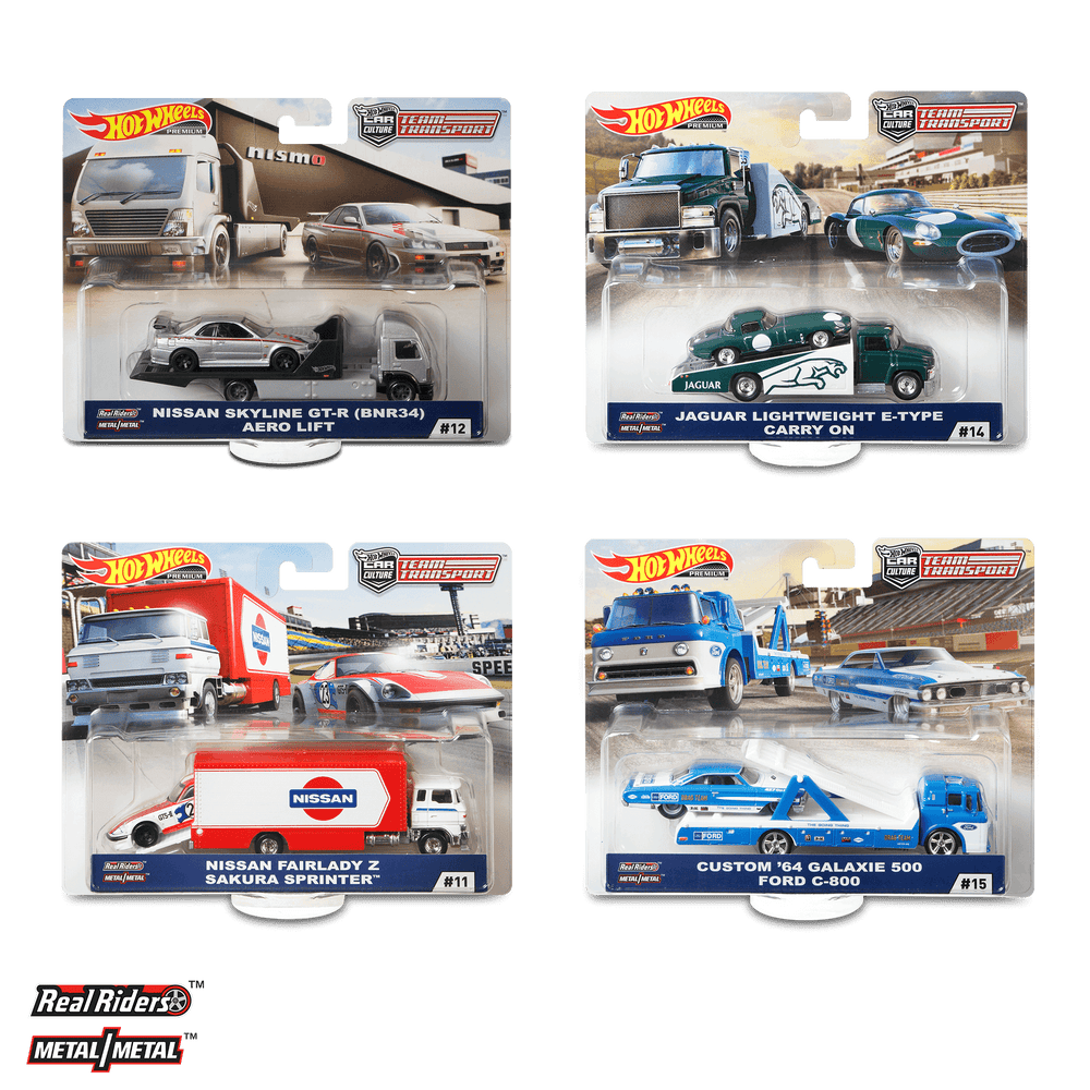 2019 Hot Wheels Team Transport F (Case-pack of 4)