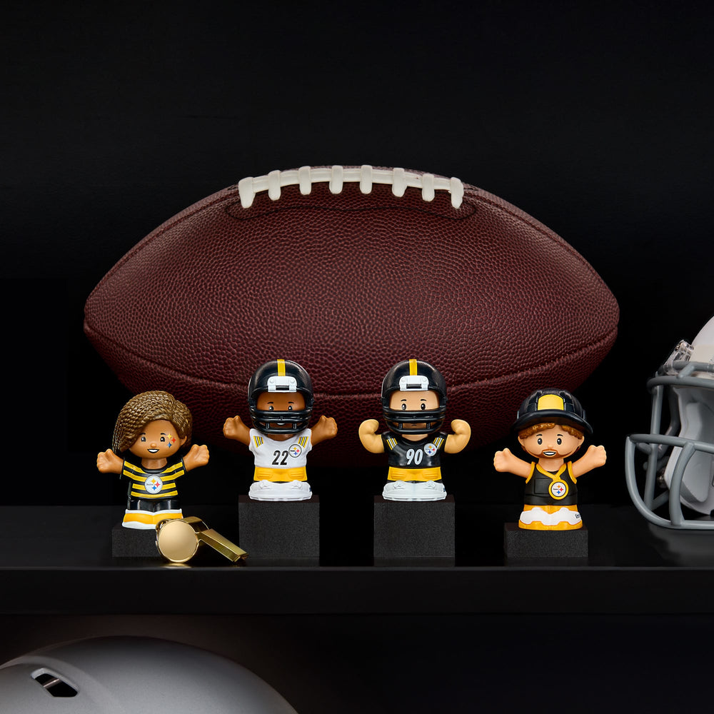 Little People Collector x NFL Pittsburgh Steelers Set