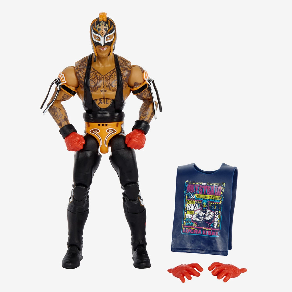 WWE Rey Mysterio Elite Collection Series 89 Action Figure 6 In Posable Collectible Gift WWE Rey Mysterio Elite Collection Series 89 Action Figure 6 In Posable Collectible Gift