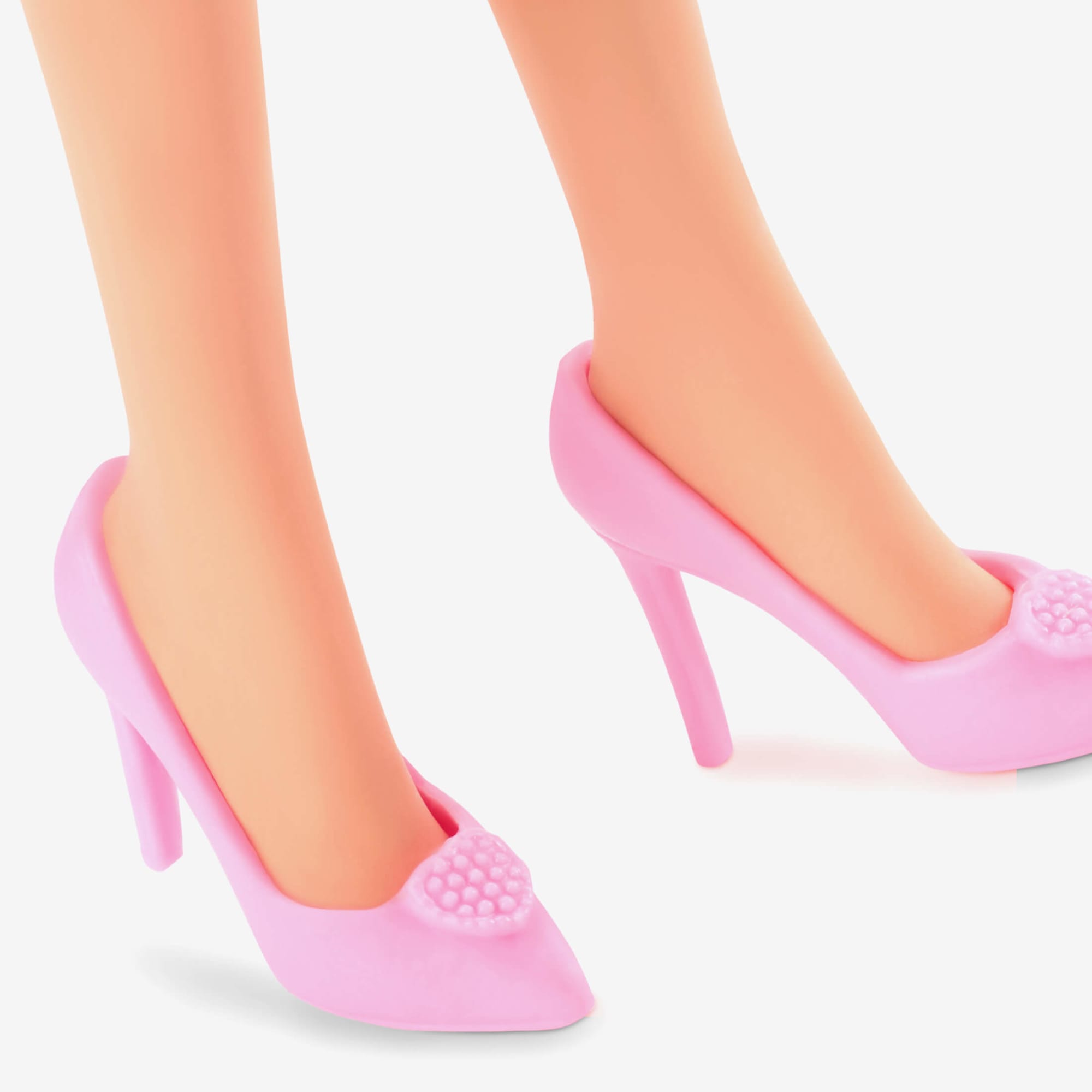 Barbie Shoes Vintage Barbie Pink Closed Toe Shoes Barbie Doll Shoes 