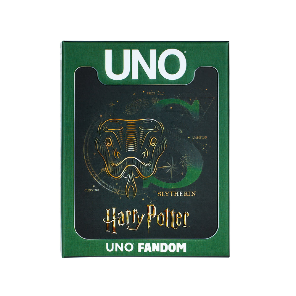 UNO Fandom Harry Potter Slytherin Game Deck