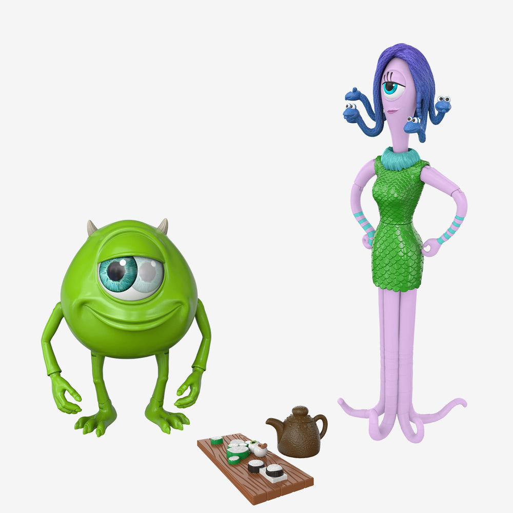 Pixar Featured Favorites Celia & Mike Monsters Inc Figures – Mattel ...