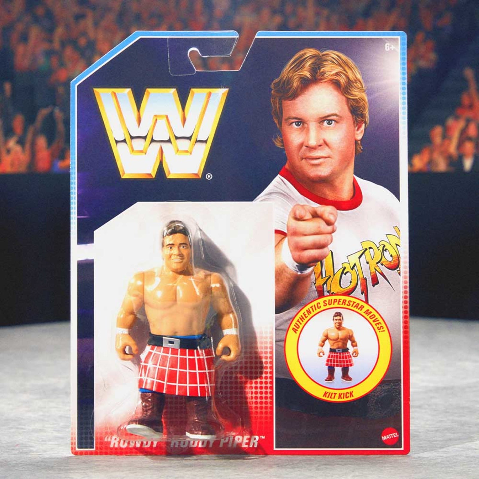 WWE Retro Figures Set Wave 1