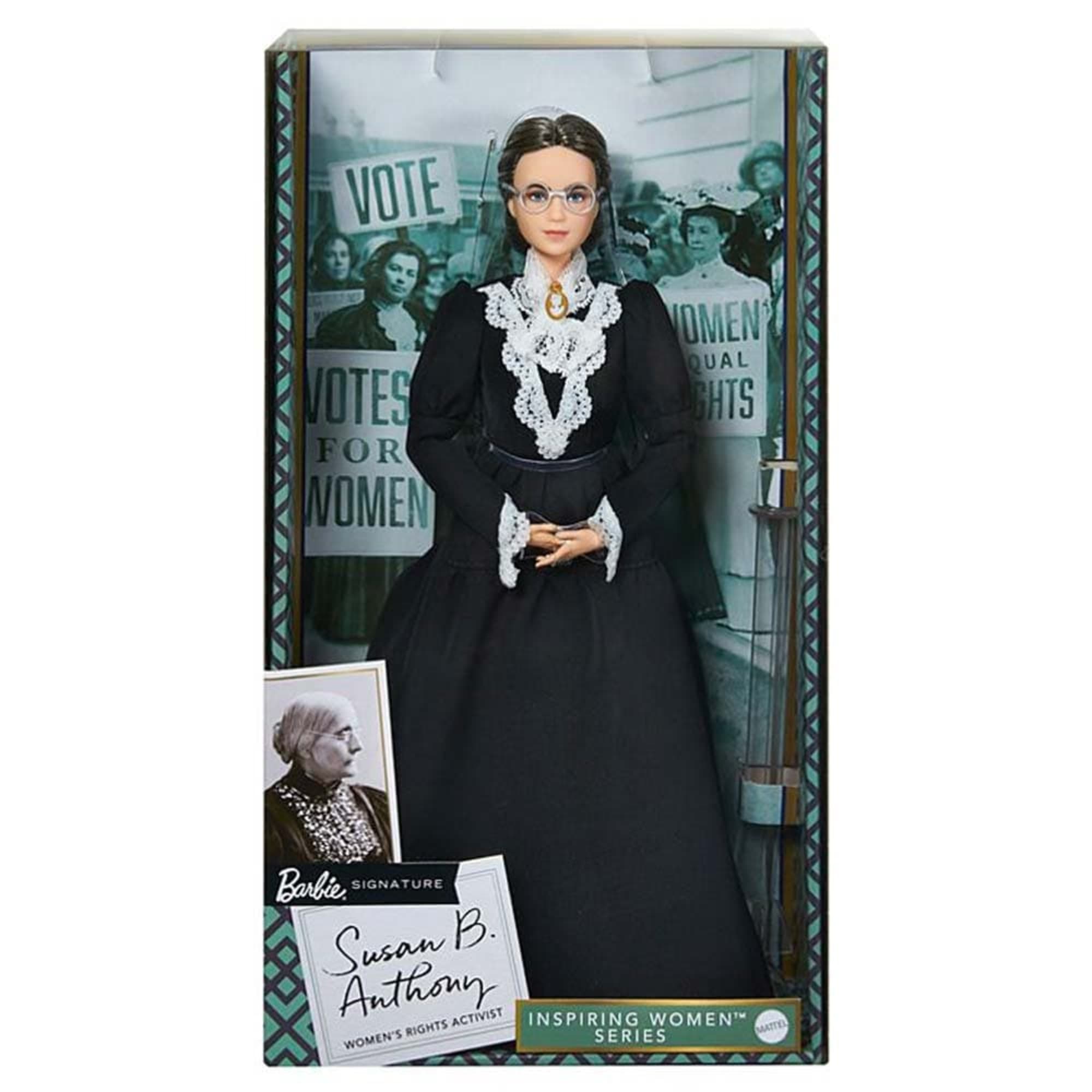 Susan B. Anthony Barbie Inspiring Women Doll