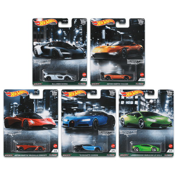 HOT WHEELS - PREMIUM SET - 2021 - CAR CULTURE - TOYOTA