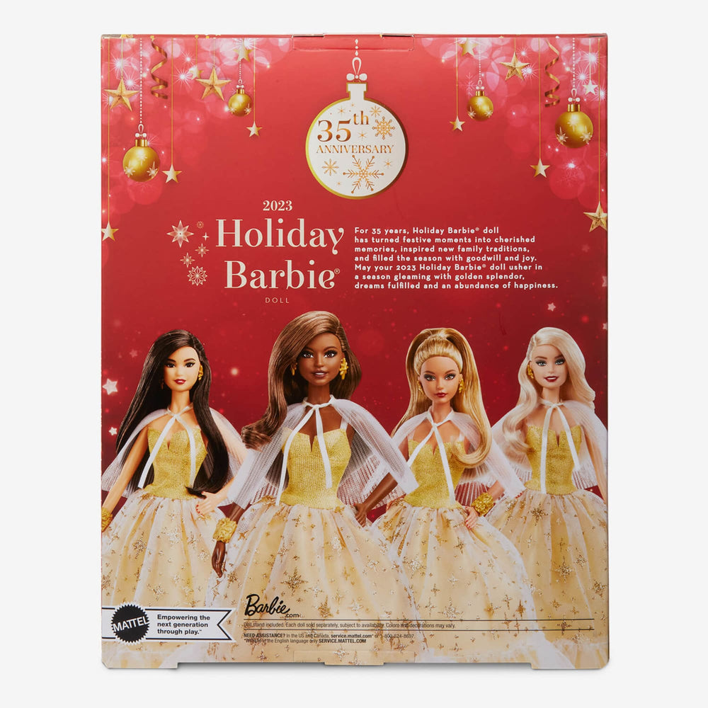 2023 Holiday Barbie Doll – Mattel Creations