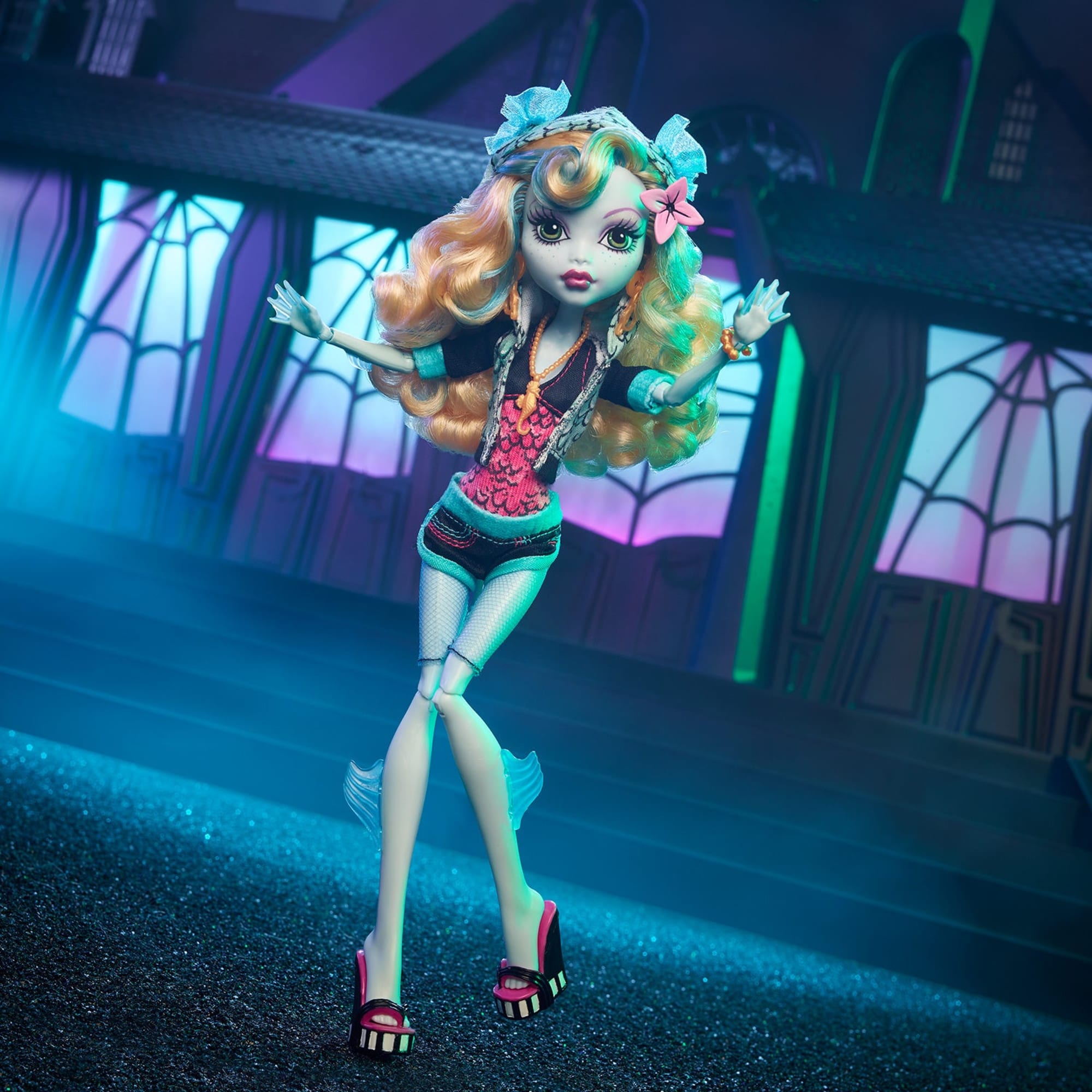Mattel Monster High Lagoona Doll - Blue (HGC32) for sale online