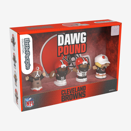 Little People Collector x NFL Cleveland Browns Set