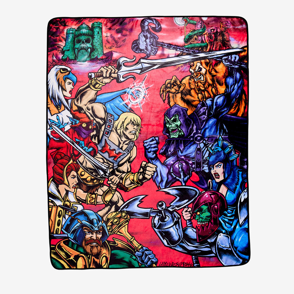 Mishka x MOTU Good vs. Evil Battle Blanket