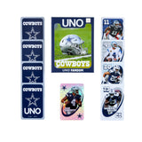 UNO Fandom NFL Dallas Cowboys Game Deck