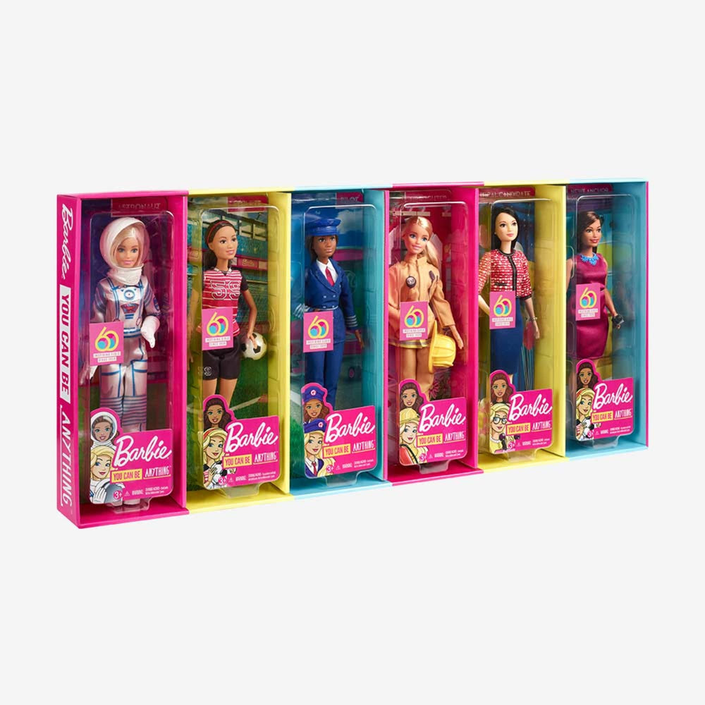 Barbie 60th Anniversary Careers Dolls Limited Edition Bundle