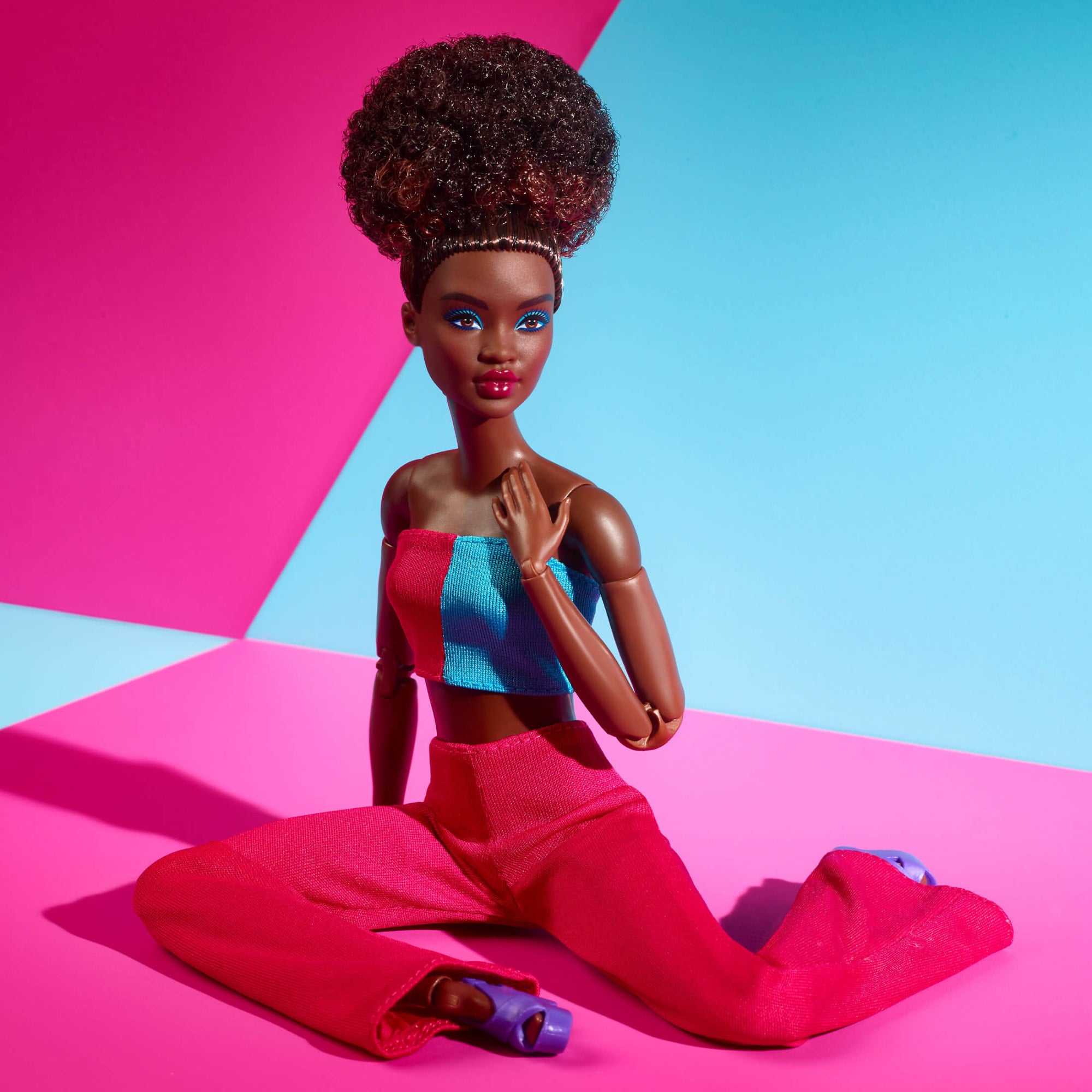 Afhængig forbi Nedrustning Barbie Looks Doll (Original, Curly Black Hair) – Mattel Creations