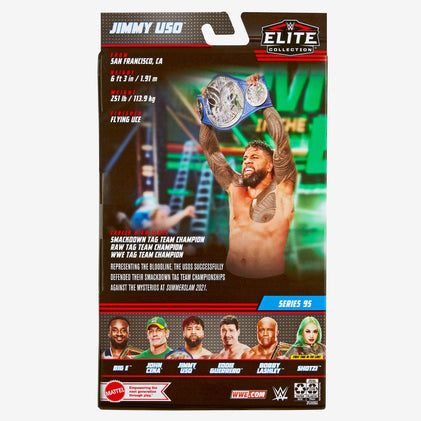 WWE Jimmy Uso Elite Collection Action Figure