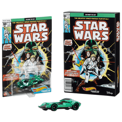 HOT WHEELS STAR WARS Green DARTH VADER