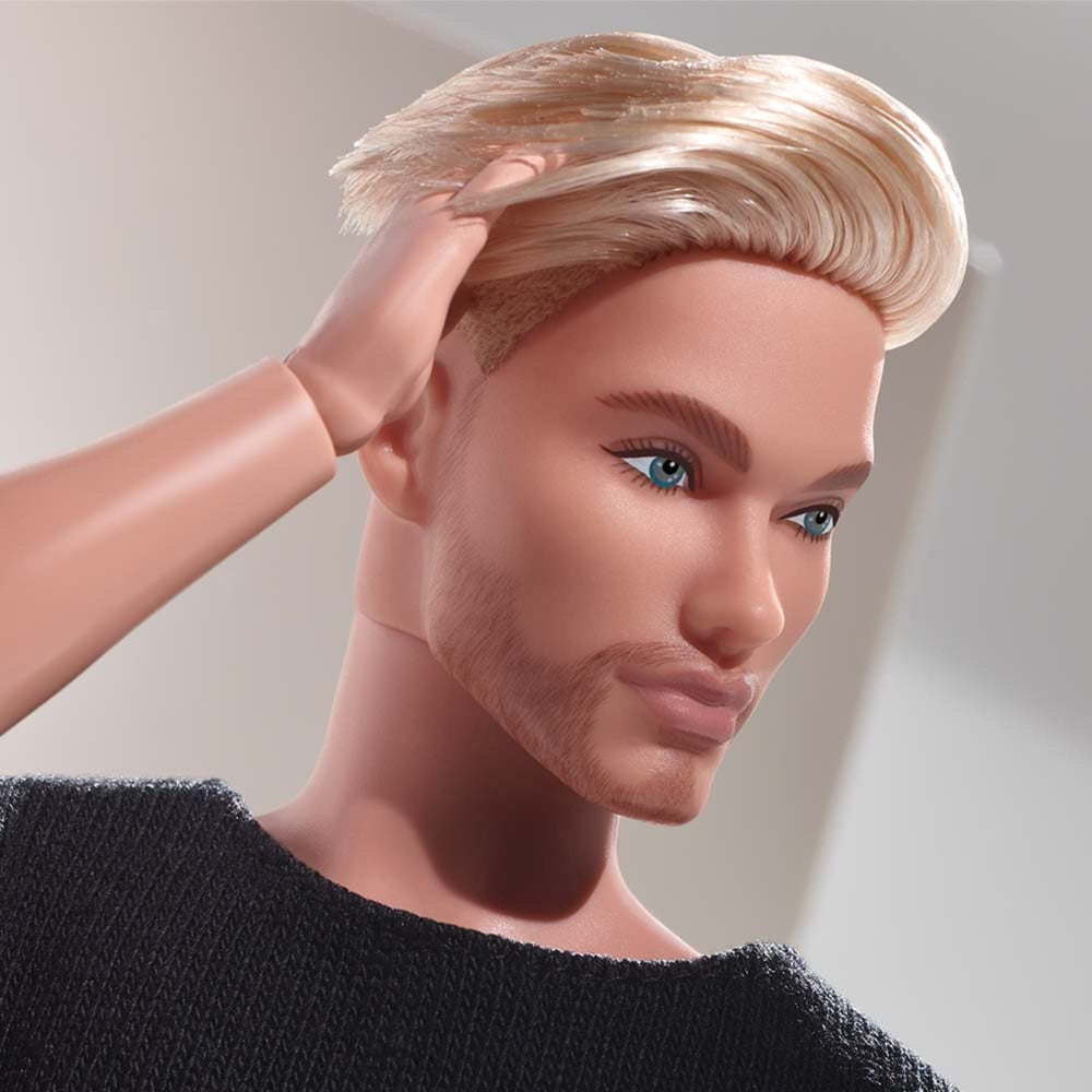 Barbie Looks Ken Doll (Blonde with Facial Hair)