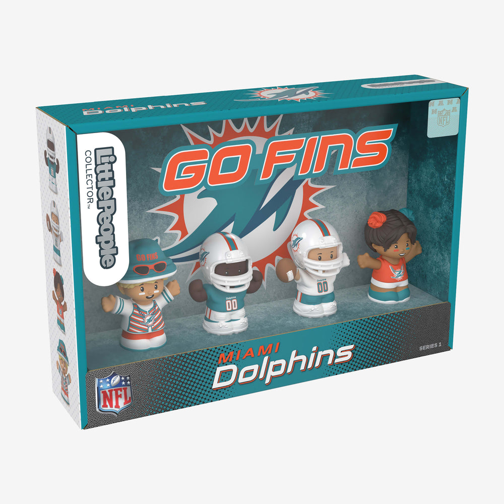 Little People Collector x NFL Miami Dolphins Set
