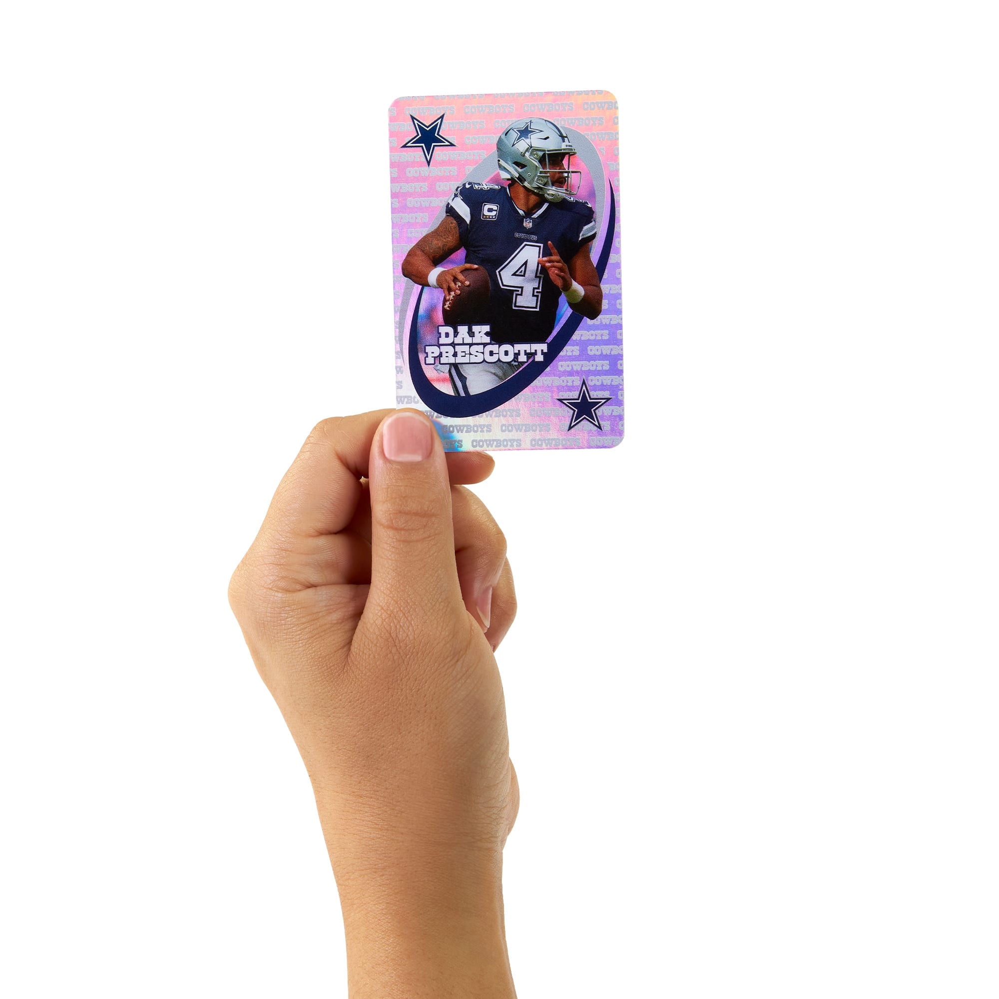 UNO Fandom NFL Dallas Cowboys Game Deck