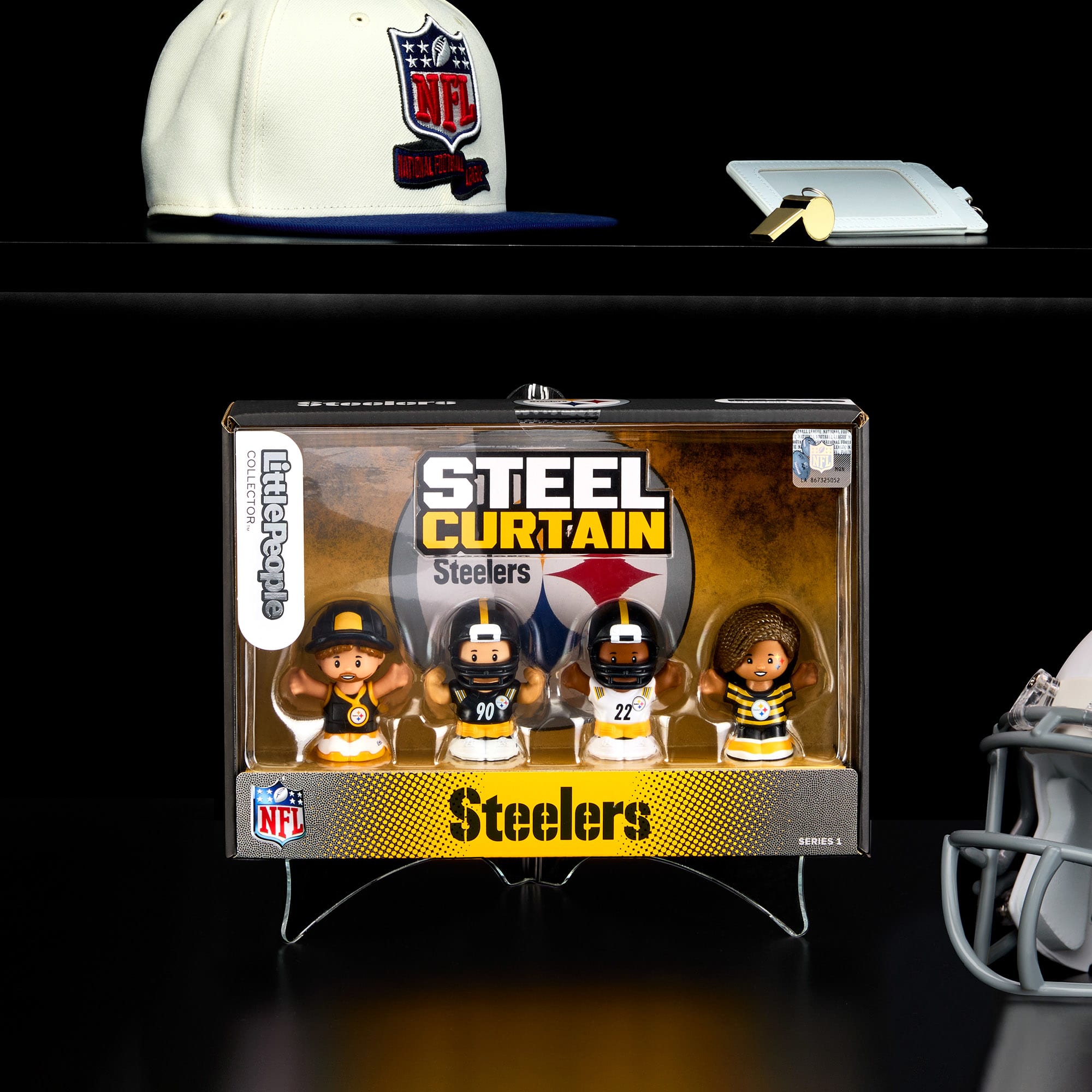 Little People Collector x NFL Pittsburgh Steelers Set