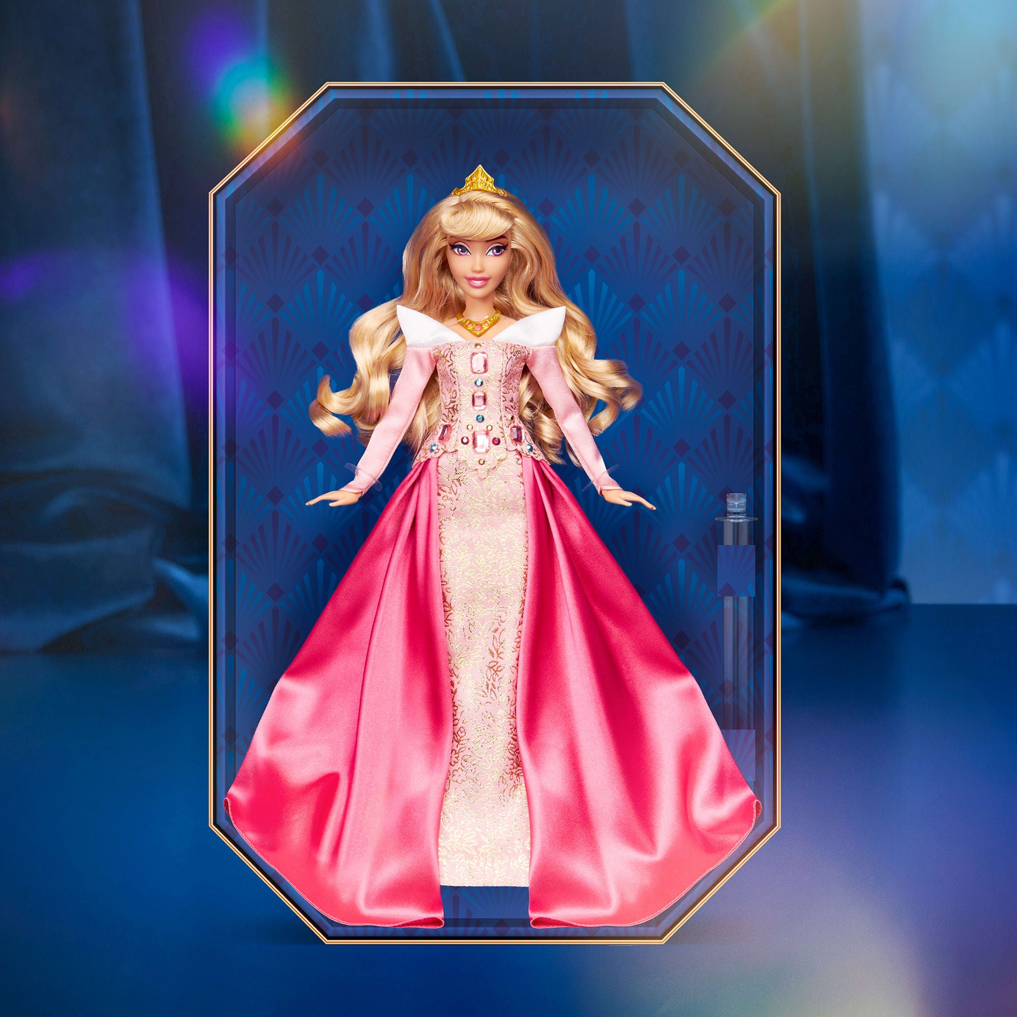 Mattel Disney Princess Dolls, Aurora Sleeping Beauty Posable Fashion Doll  with Sparkling Clothing and Accessories, Mattel Disney Movie Toys