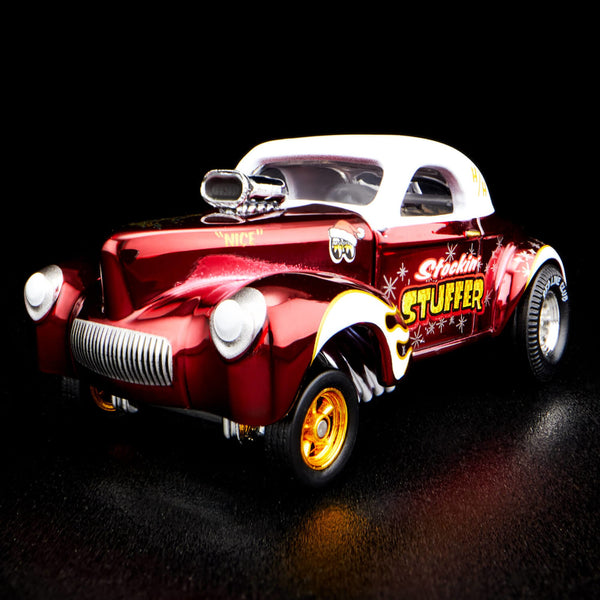 Hot Wheels RLC Exclusive '41 Willys Gasser Holiday Car | Mattel