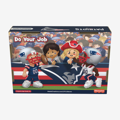 Little People Collector x NFL New England Patriots Set
