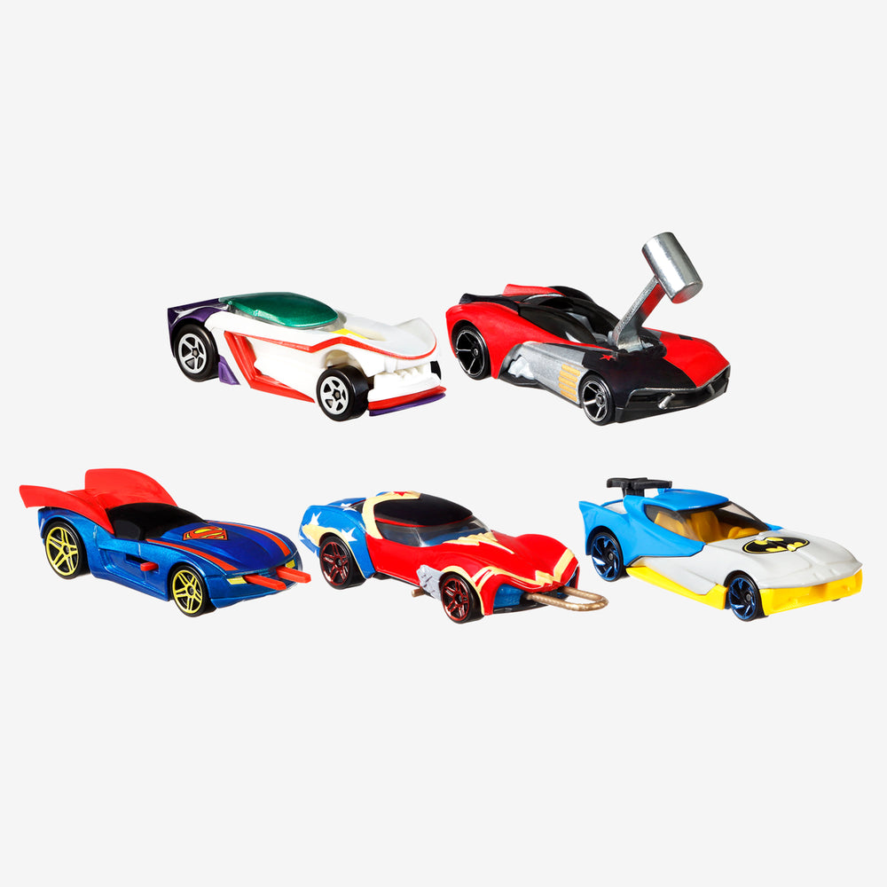 Hot Wheels DC Character Car Bundle 5-Pack – Mattel Creations