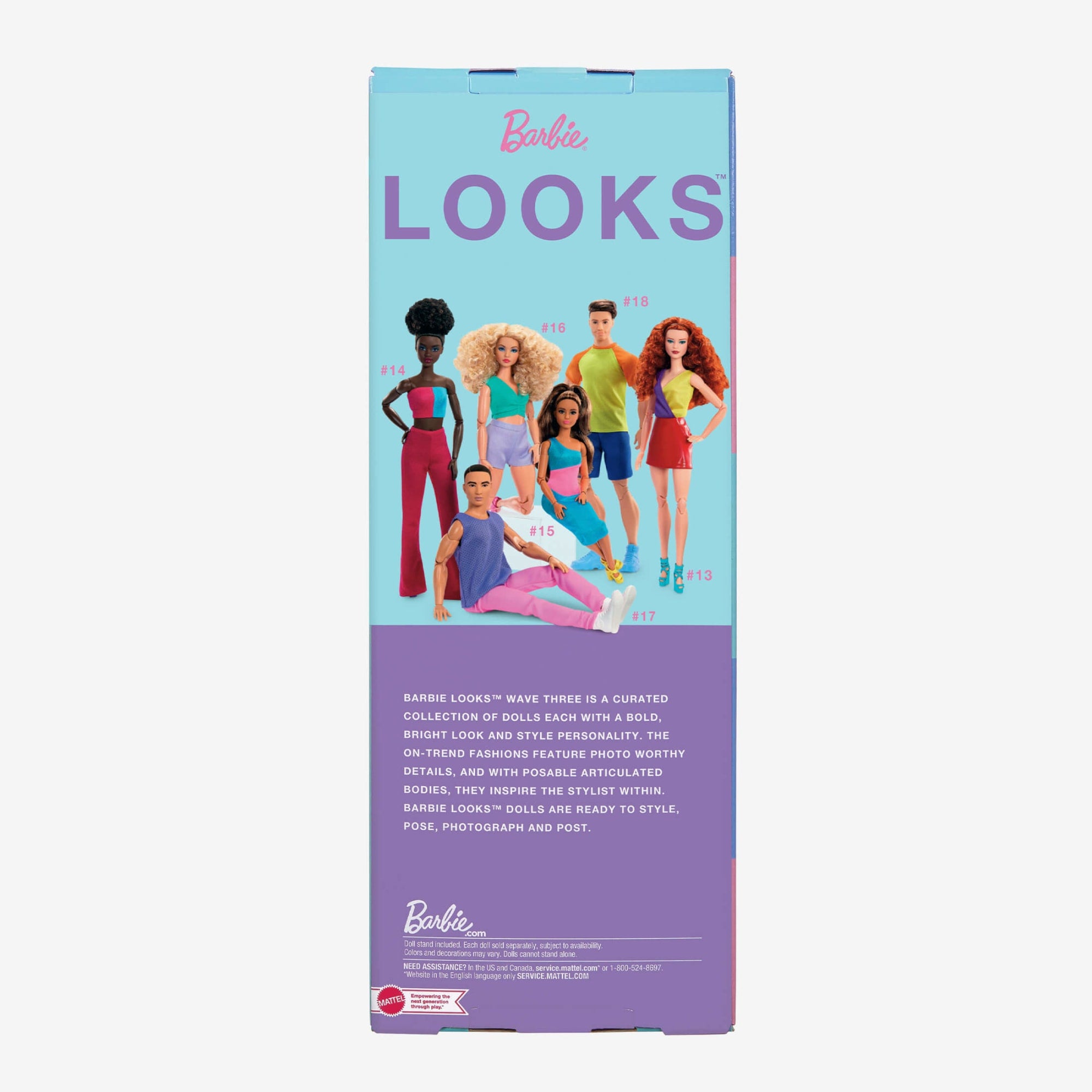 Barbie Looks Doll (Curvy, Curly Blonde Hair) – Mattel Creations