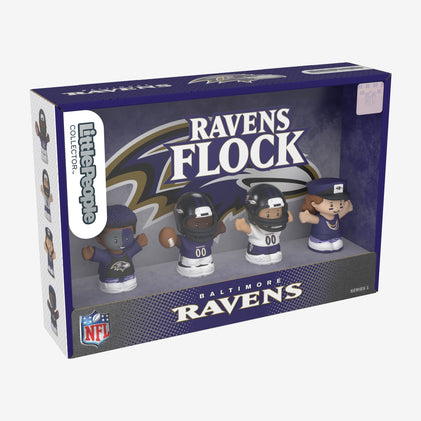 Little People Collector x NFL Baltimore Ravens Set
