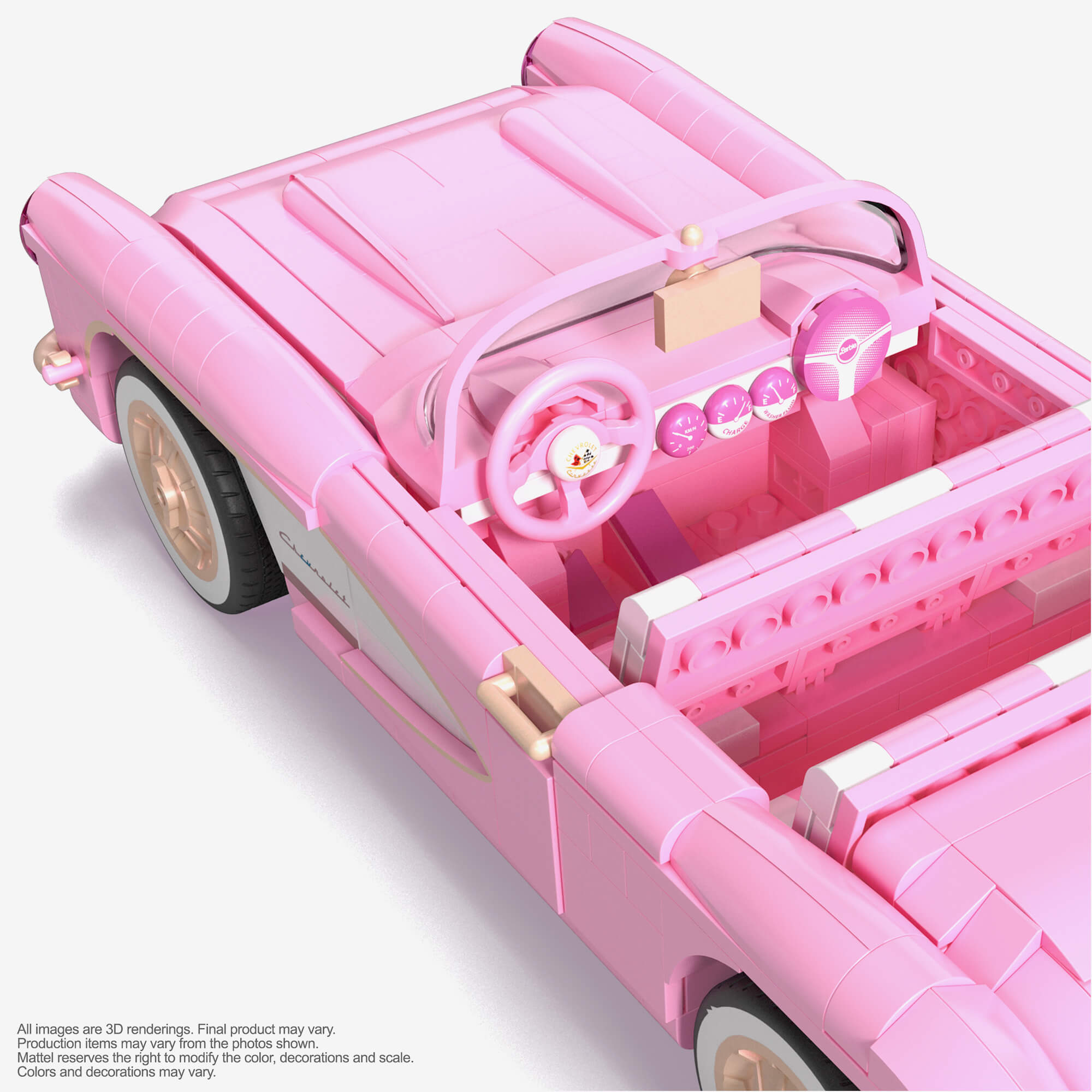 MEGA Barbie The Movie ’56 Corvette Stingray Collector Building Set