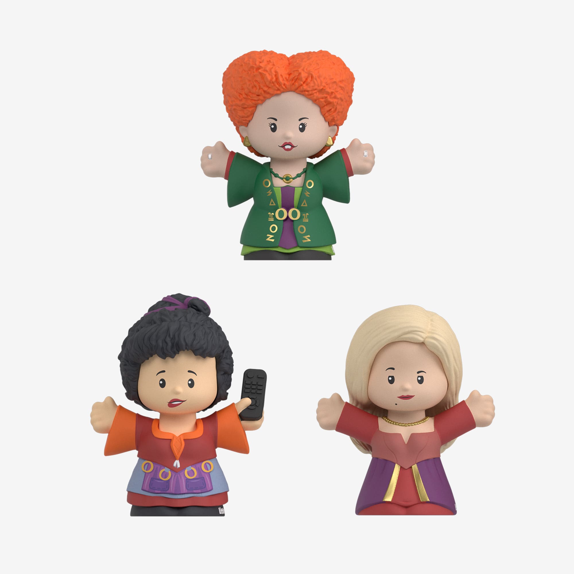  Little People Collector Disney Hocus Pocus Figure Set with  Winifred Sarah and Mary Sanderson in a Display Gift Box for Fans (  Exclusive) : Little People: Toys & Games