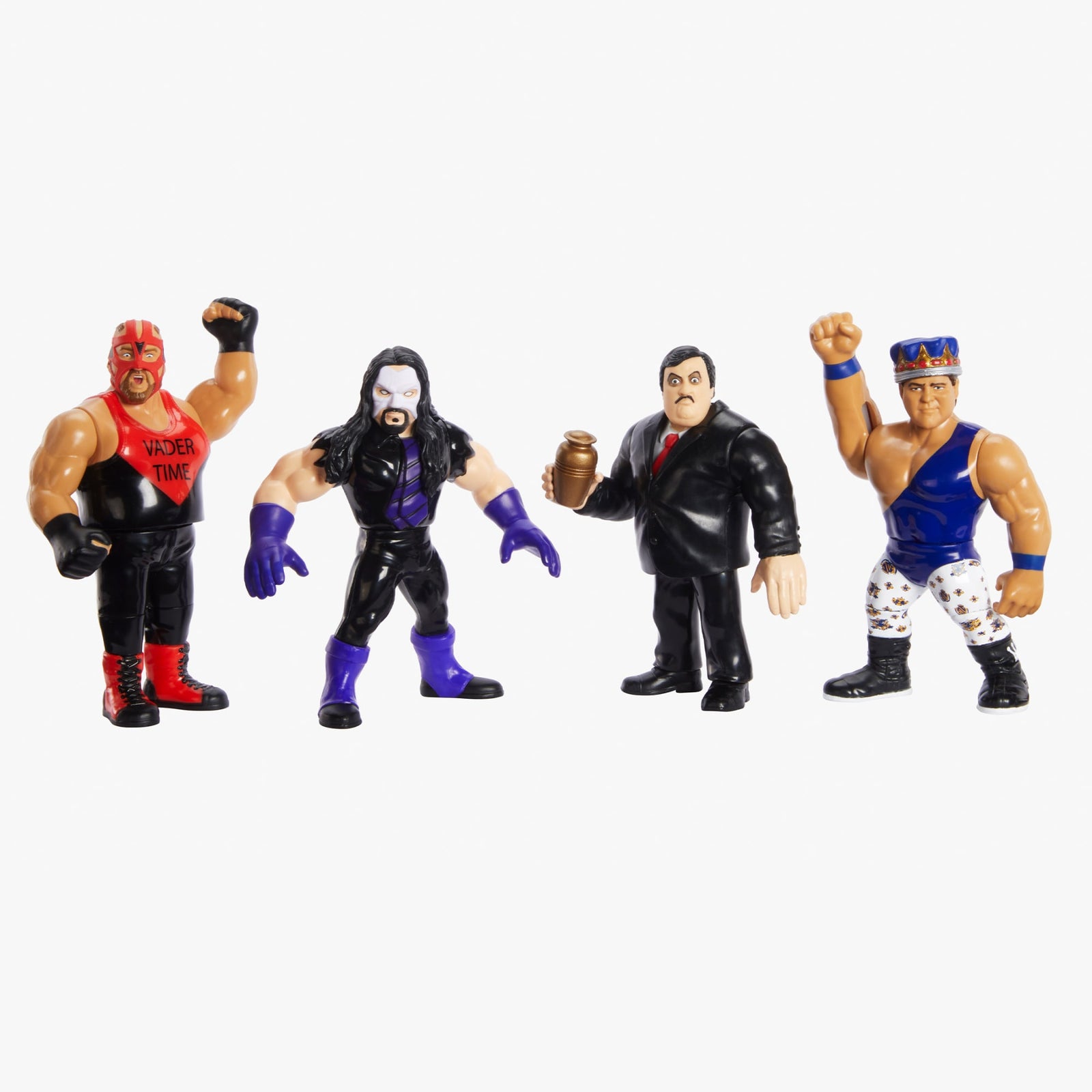 スポーツ WWE Retro Action Fig 4-Pack Bundle HMC58 WWE Retro Wave 4 Action Figures 2023 - Mattel Creations