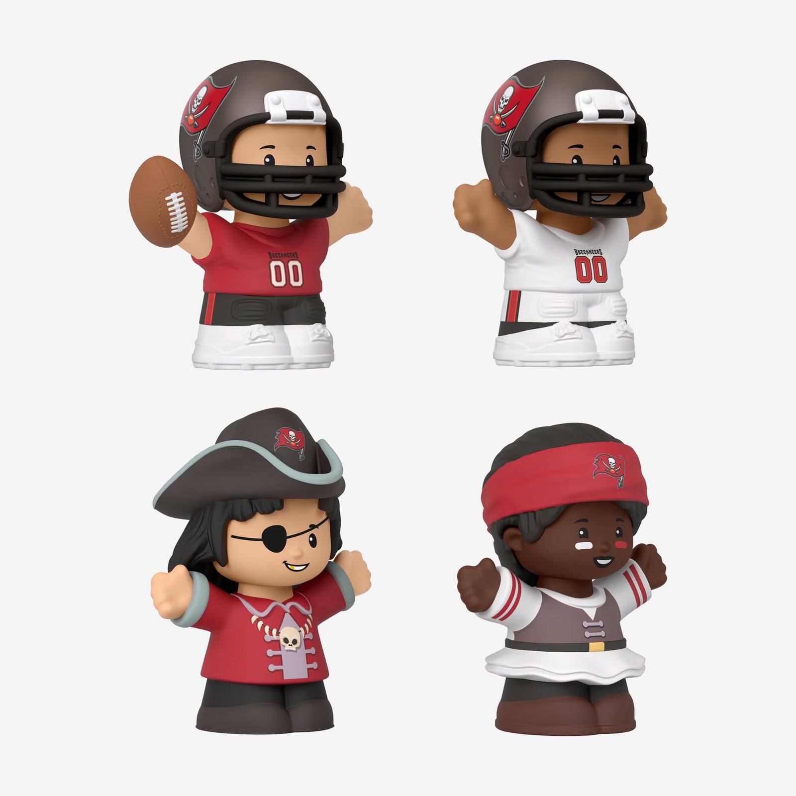 Little People Collector x NFL Tampa Bay Buccaneers Set